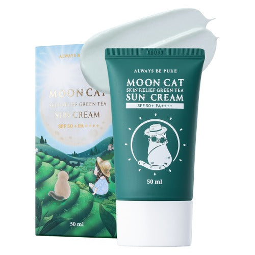 Mooncat Skin Relief Green Tea Sun Cream 50ml