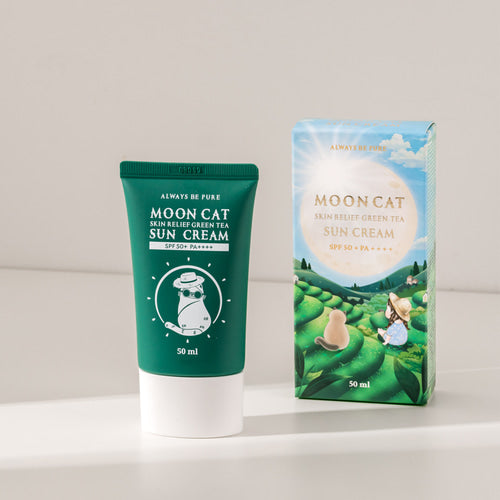 Mooncat Skin Relief Green Tea Sun Cream 50ml